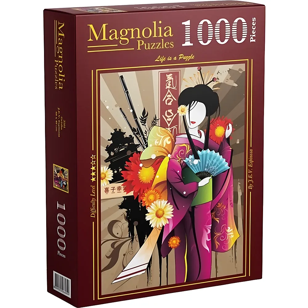 Magnolia Puzzle Geisha - 1000 Teile