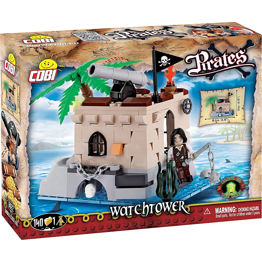 COBI Pirates Watchtower 6022