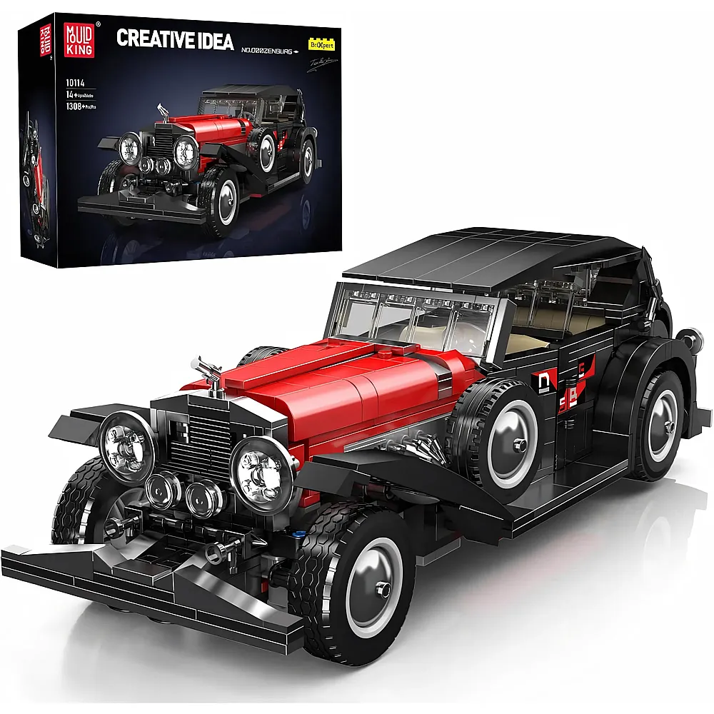 Mould King Creative Idea Oldtimer Rot 10114