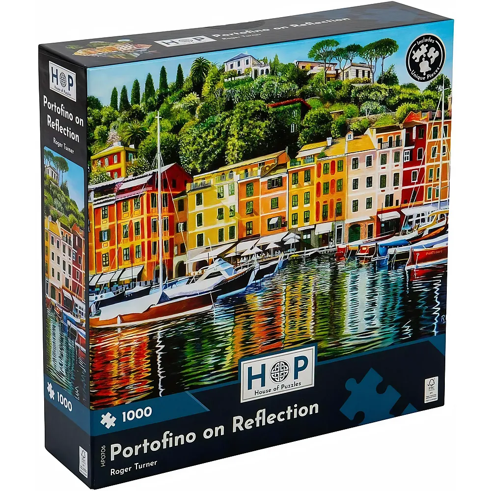 HOP - House of Puzzles Portofino on Reflection - 1000 Teile