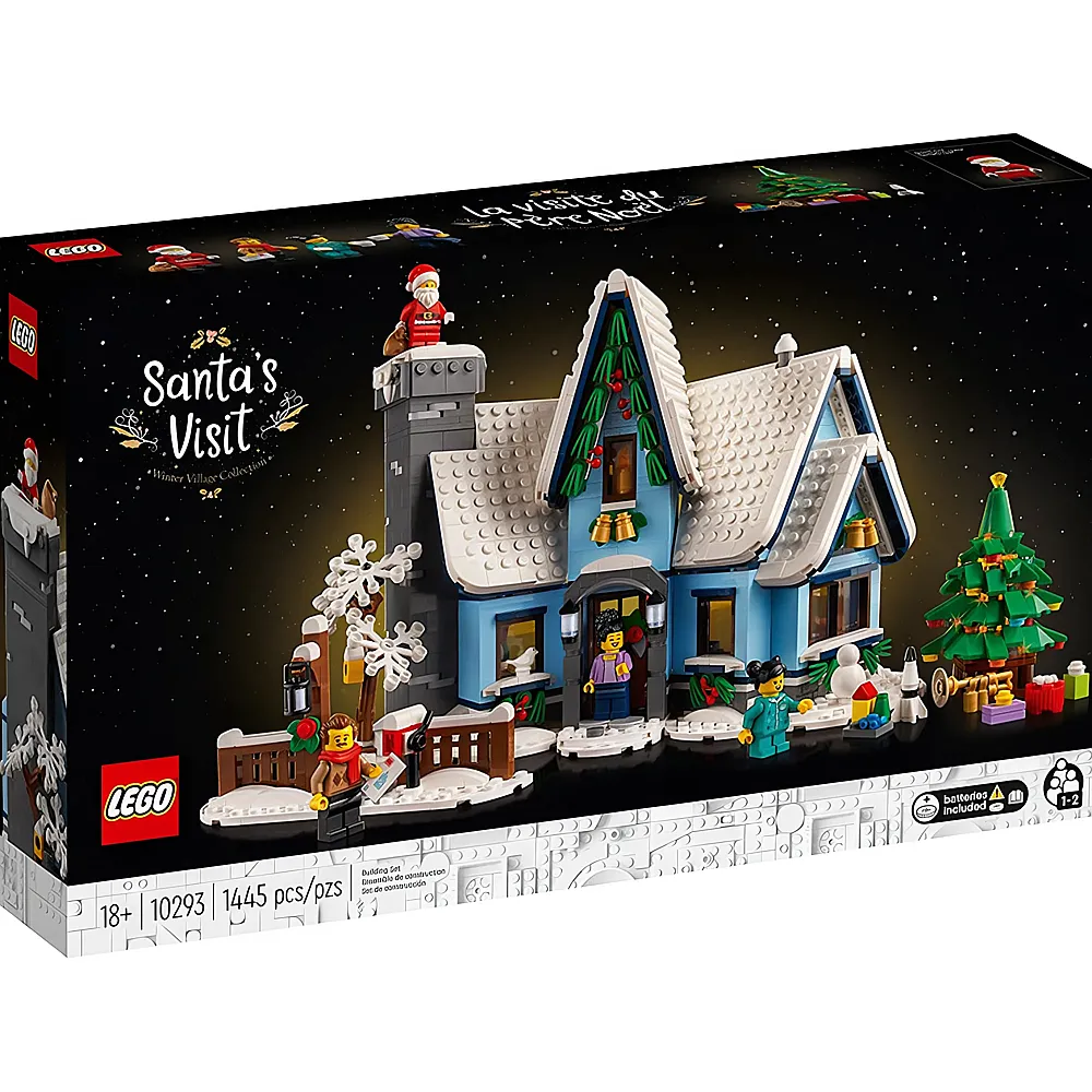 LEGO Icons Besuch des Weihnachtsmanns 10293