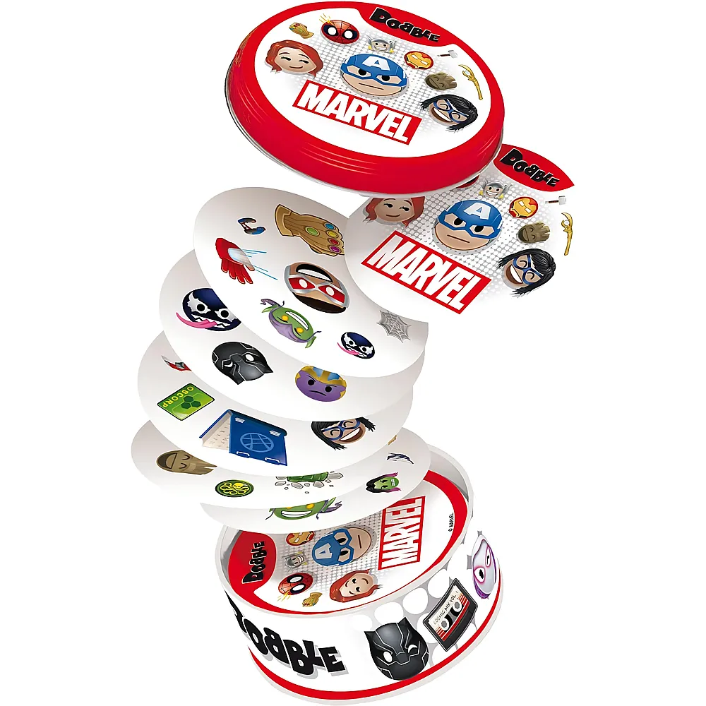 Zygomatic Dobble Marvel Emoji - English