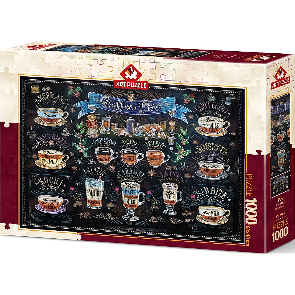 Art Puzzle Coffee Time - 1000 Teile