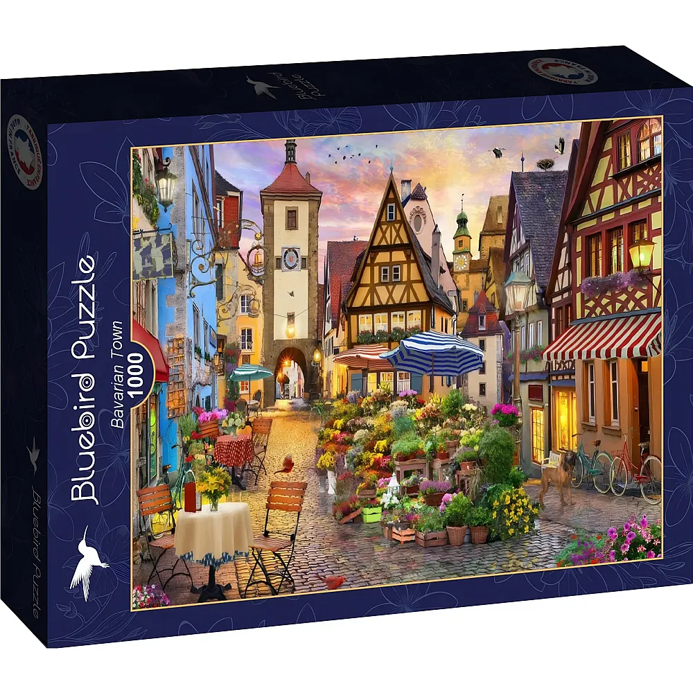 Bluebird Puzzle Bayerische Stadt - 1000 Teile