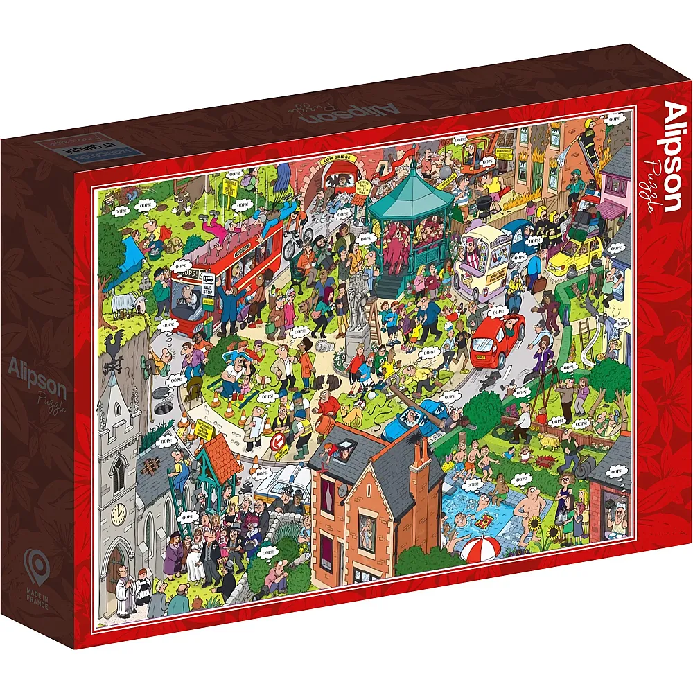 Alipson Puzzle What Could Go Wrong - 1000 Teile