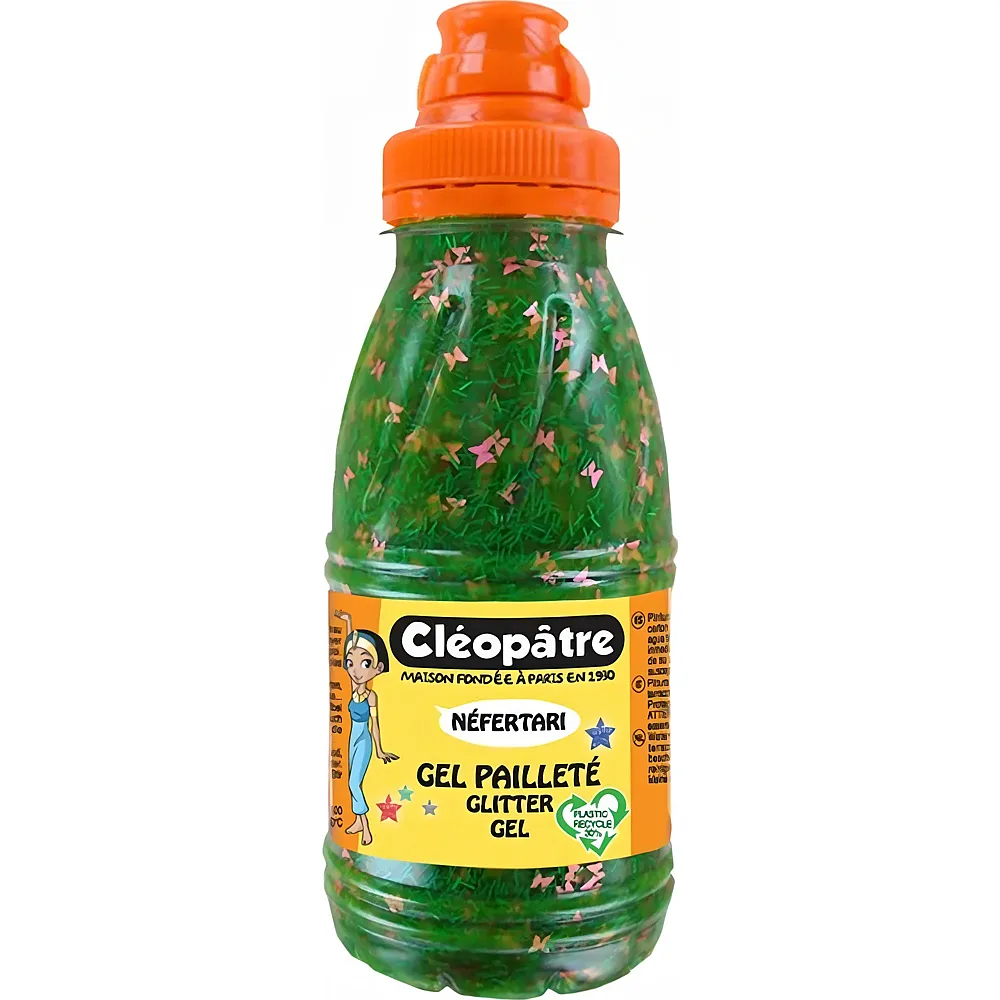 Cleopatre Glitter-gel Garten 250ml