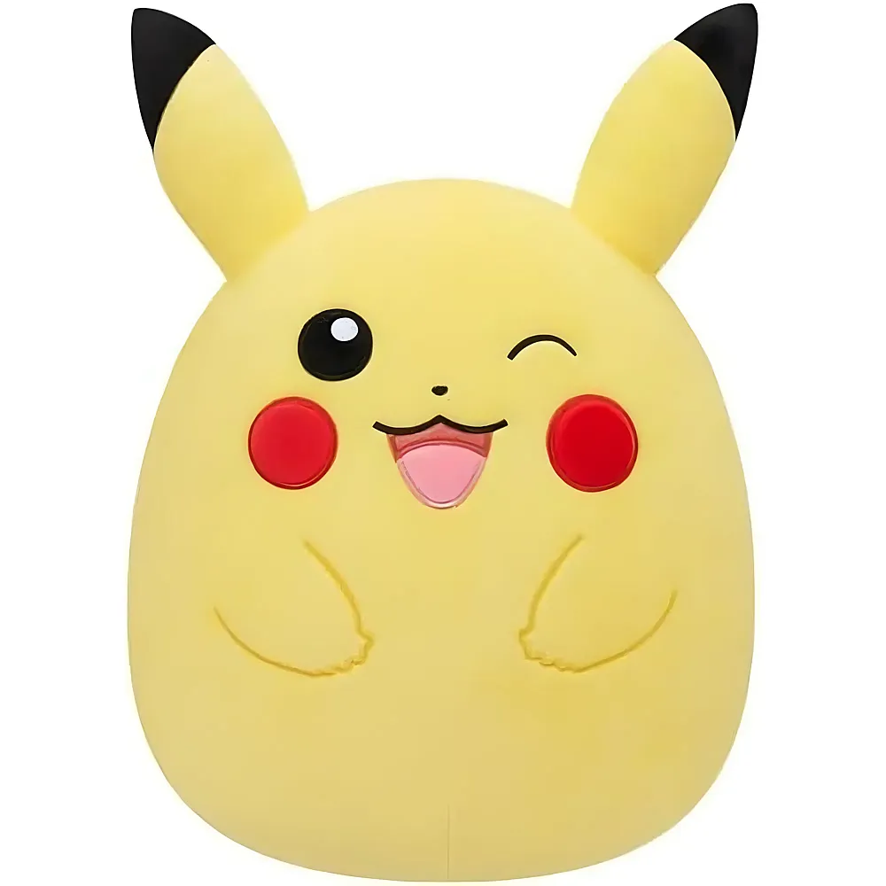 Squishmallows Pl�sch Pok�mon Pikachu zwinkernd - 50 cm