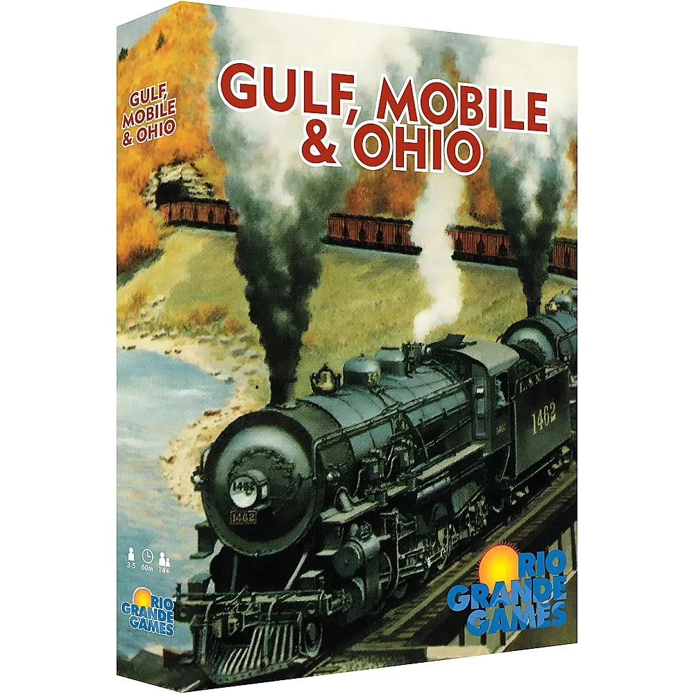 Rio Grande Games Gulf, Mobile & Ohio - English