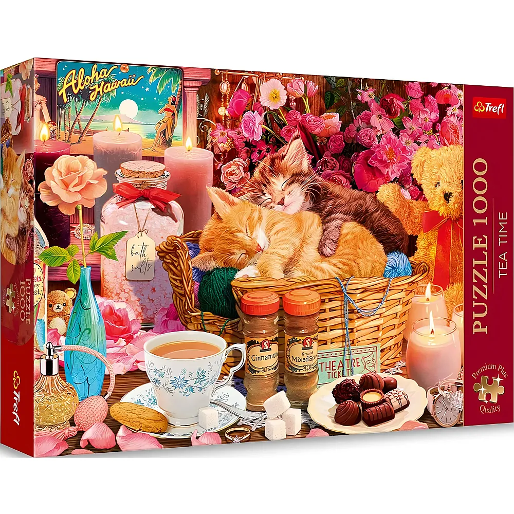Trefl Puzzle Tea Time Alles Sch�ne 1000Teile