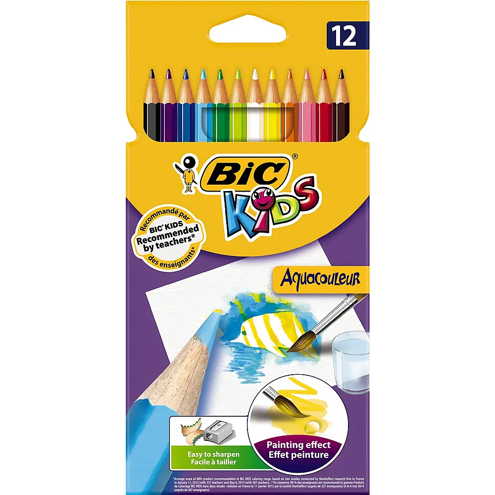 BIC Kids Aquacouleur - 12 Teile