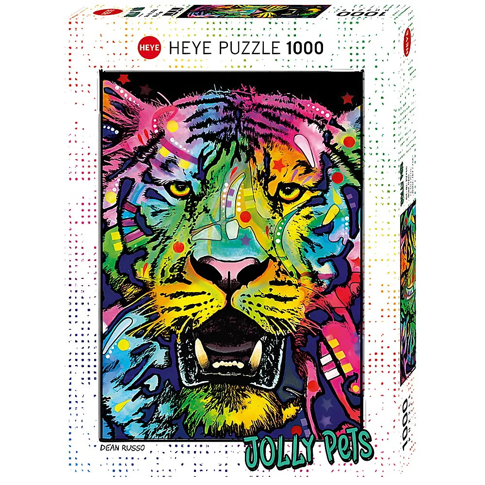 HEYE Puzzle Dean Russo Wild Tiger 1000Teile