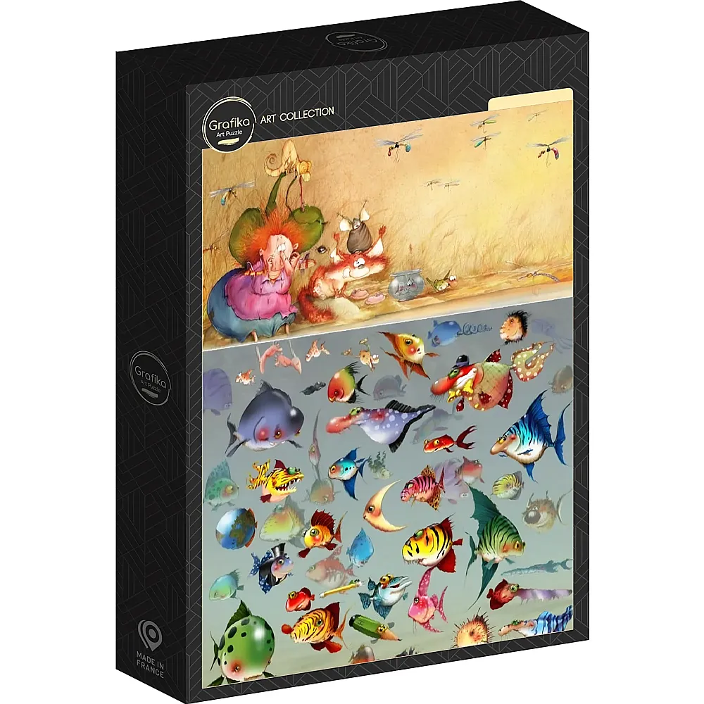 Grafika Puzzle Art Collection Franois Ruyer Die Hexe - Fussbecken - 500 Teile