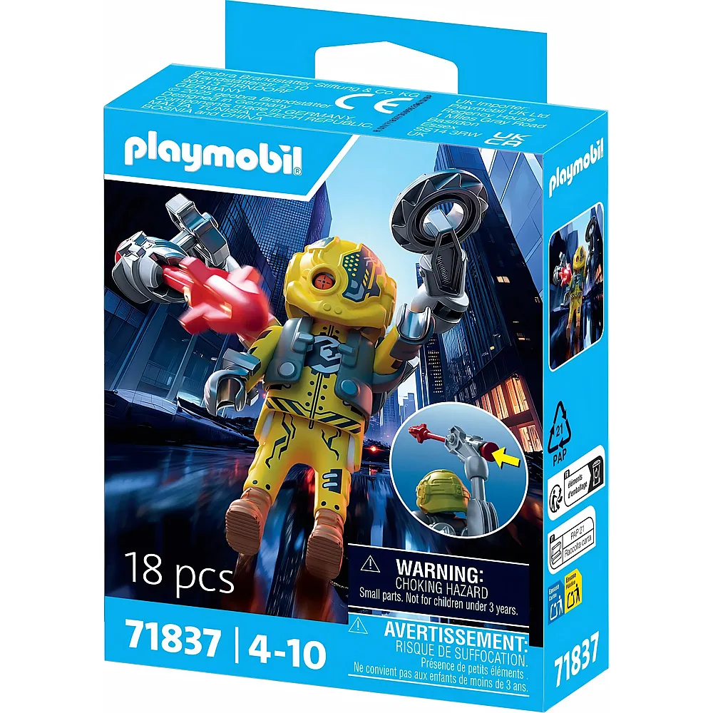 PLAYMOBIL Roboter-Held 71837