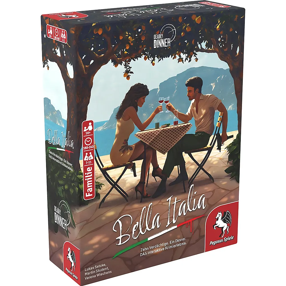 Pegasus Spiele Deadly Dinner-Bella Italia - Deutsch