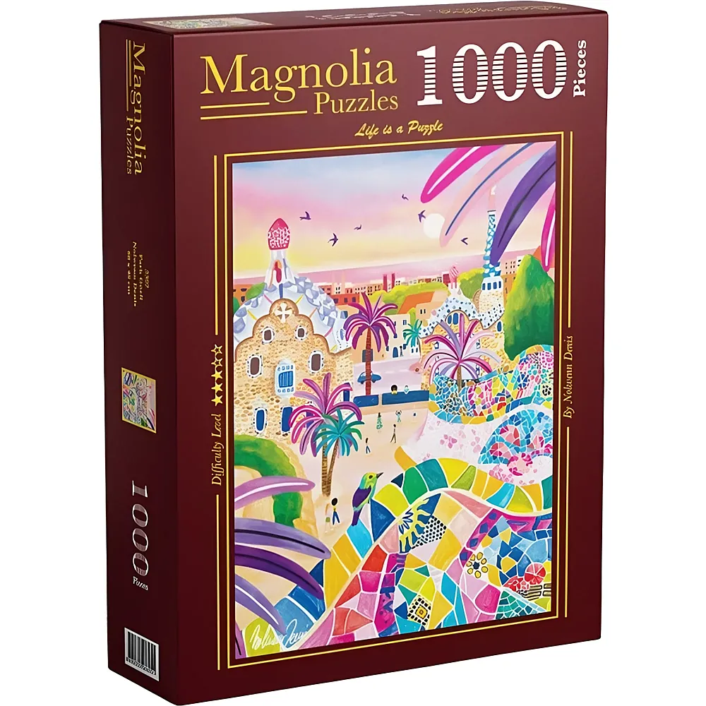 Magnolia Puzzle Nolwenn Studio Park G�ell 1000Teile