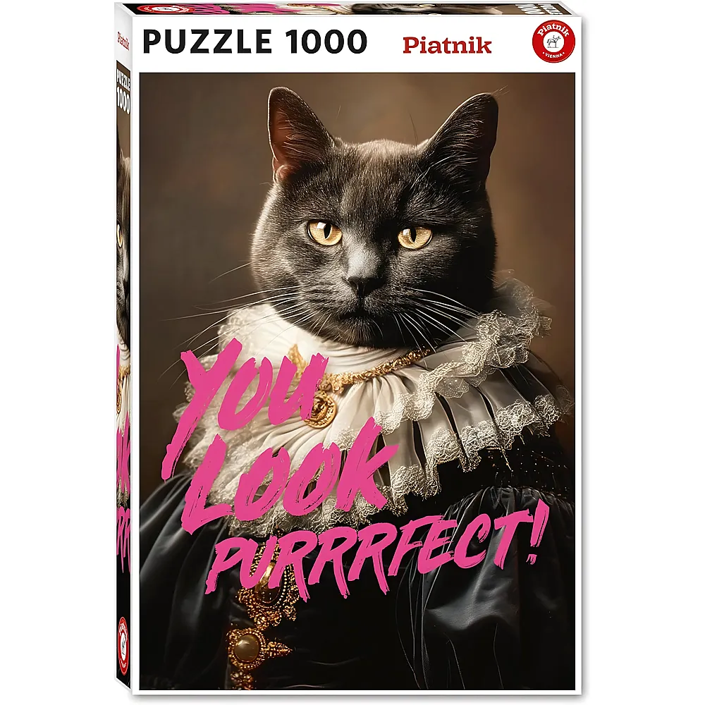 Piatnik Puzzle You Look Purrrfect - 1000 Teile