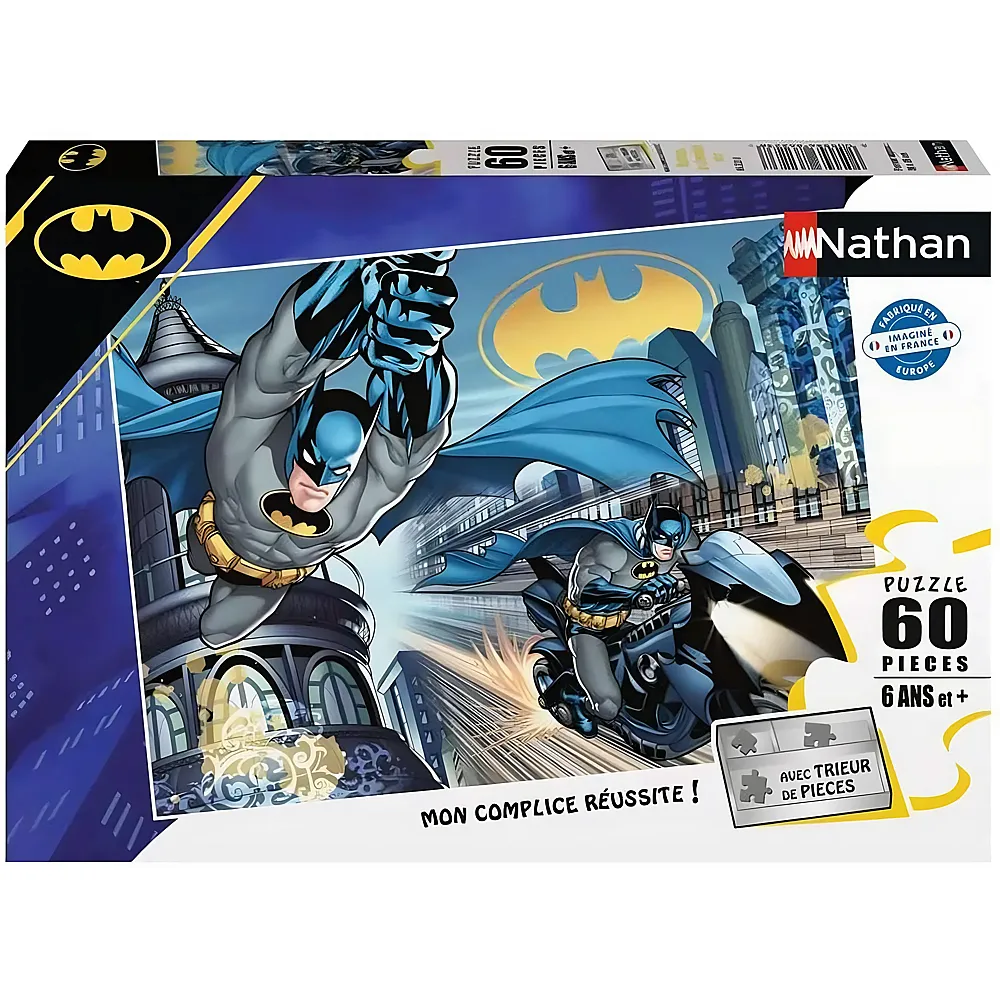 Nathan Puzzle Batman - Der Dunkle Ritter 60Teile