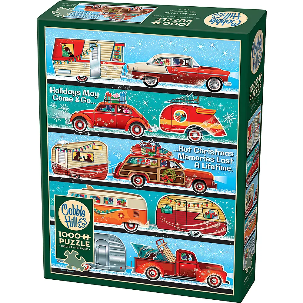 Cobble Hill Puzzle Diane Dempsey Holiday Hustle - 1000 Teile