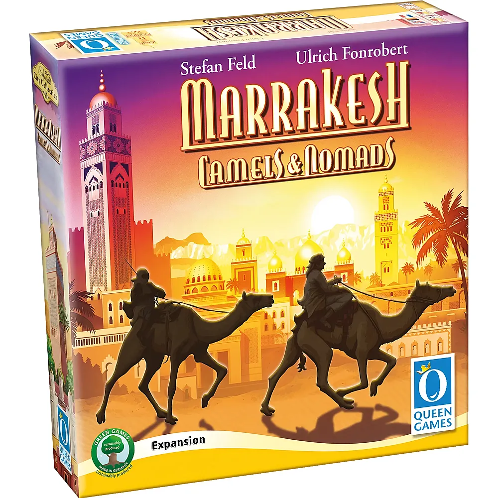 HUCH Marrakesh Camels & Nomads Erweiterung mult DE, FR, EN | Kennerspiele