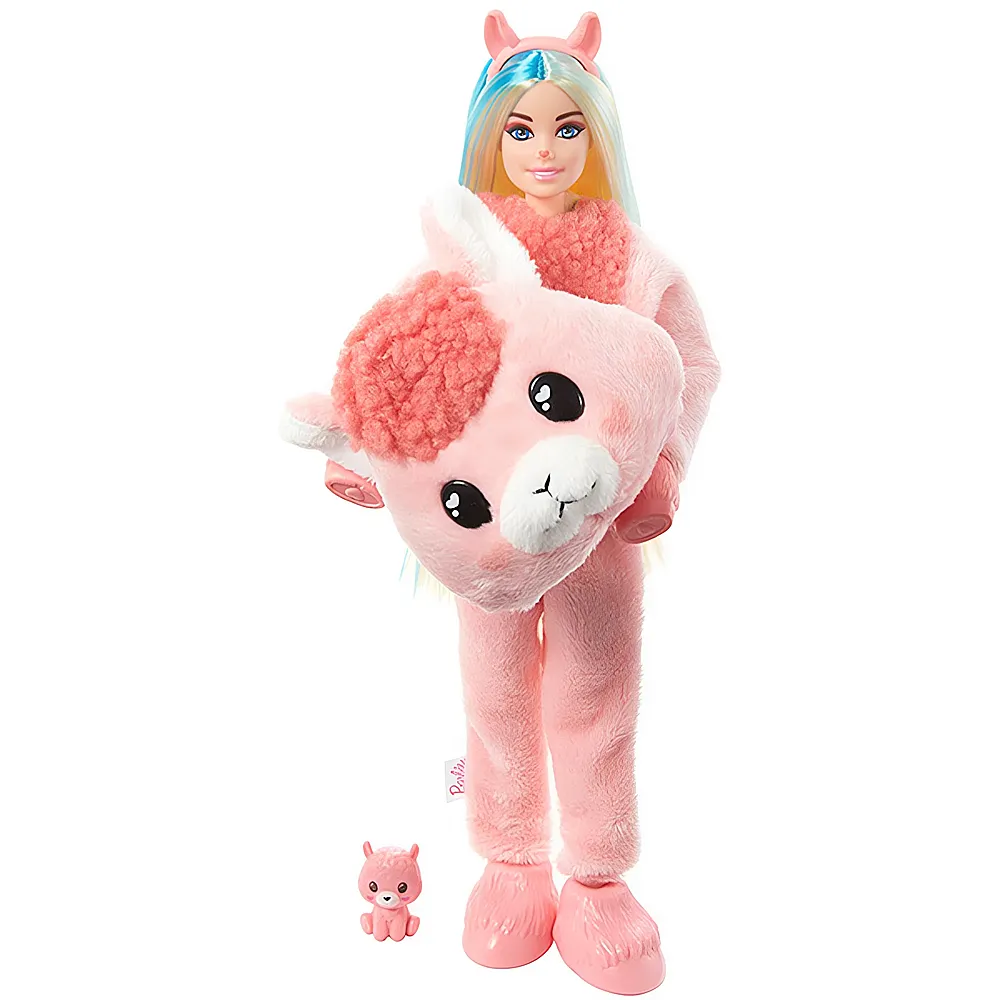 Barbie Cutie Reveal Traumland Fantasie Puppe Lama