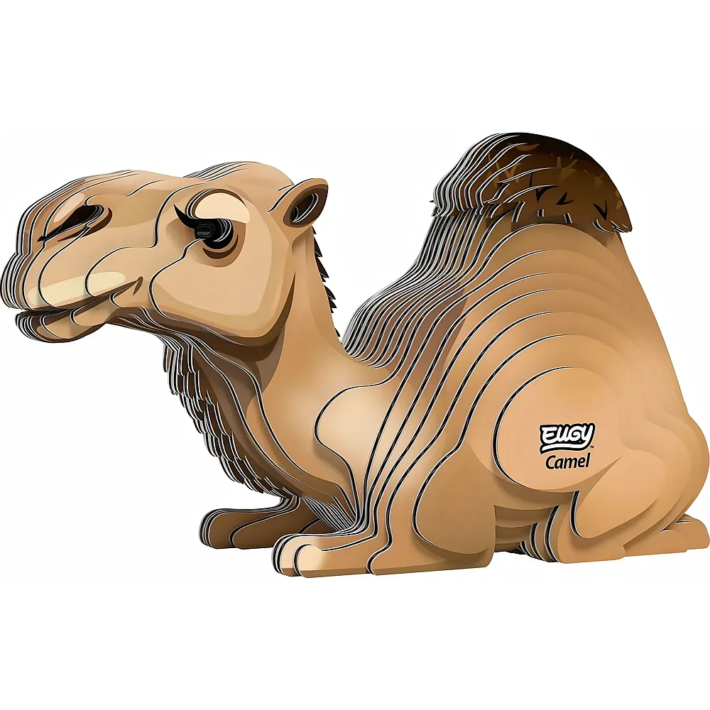 Eugy 3D Karton Figuren Kamel