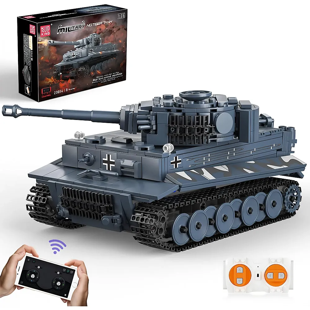 Mould King Military Ferngesteuert Tank 20014