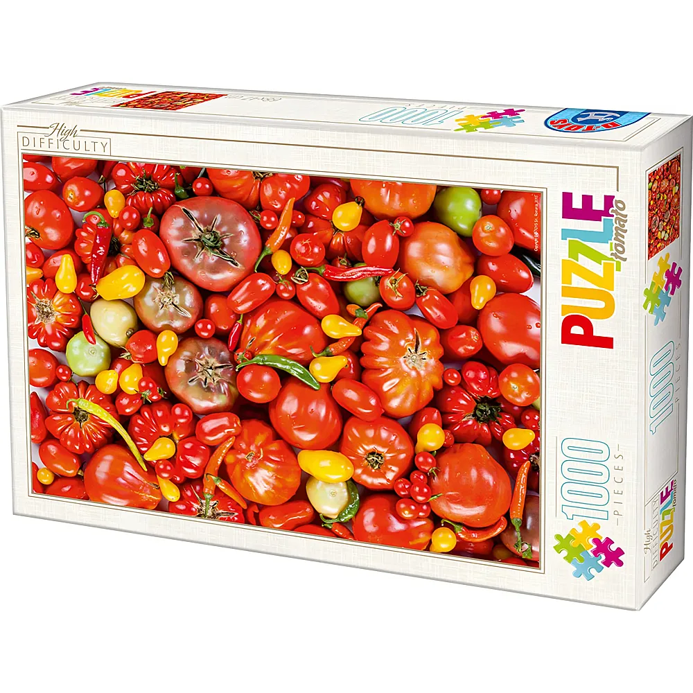 DToys Puzzle Tomaten - 1000 Teile | Puzzle 1000 Teile