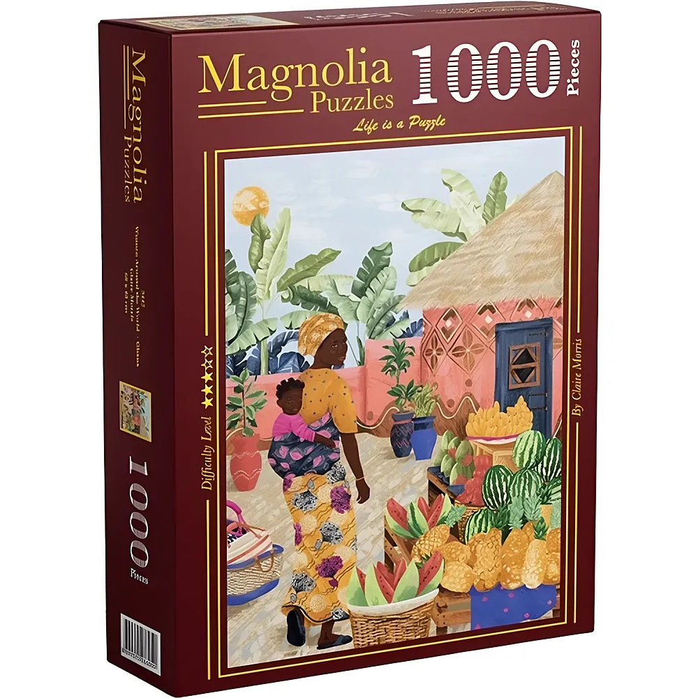 Magnolia Puzzle Claire Morris WAW - Ghana - 1000 Teile