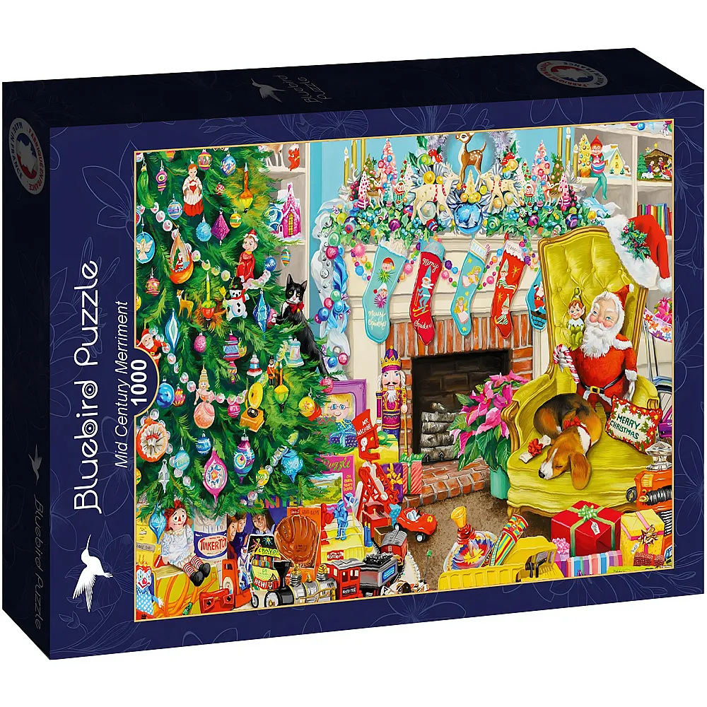 Bluebird Puzzle Mid Century Merriment 1000Teile