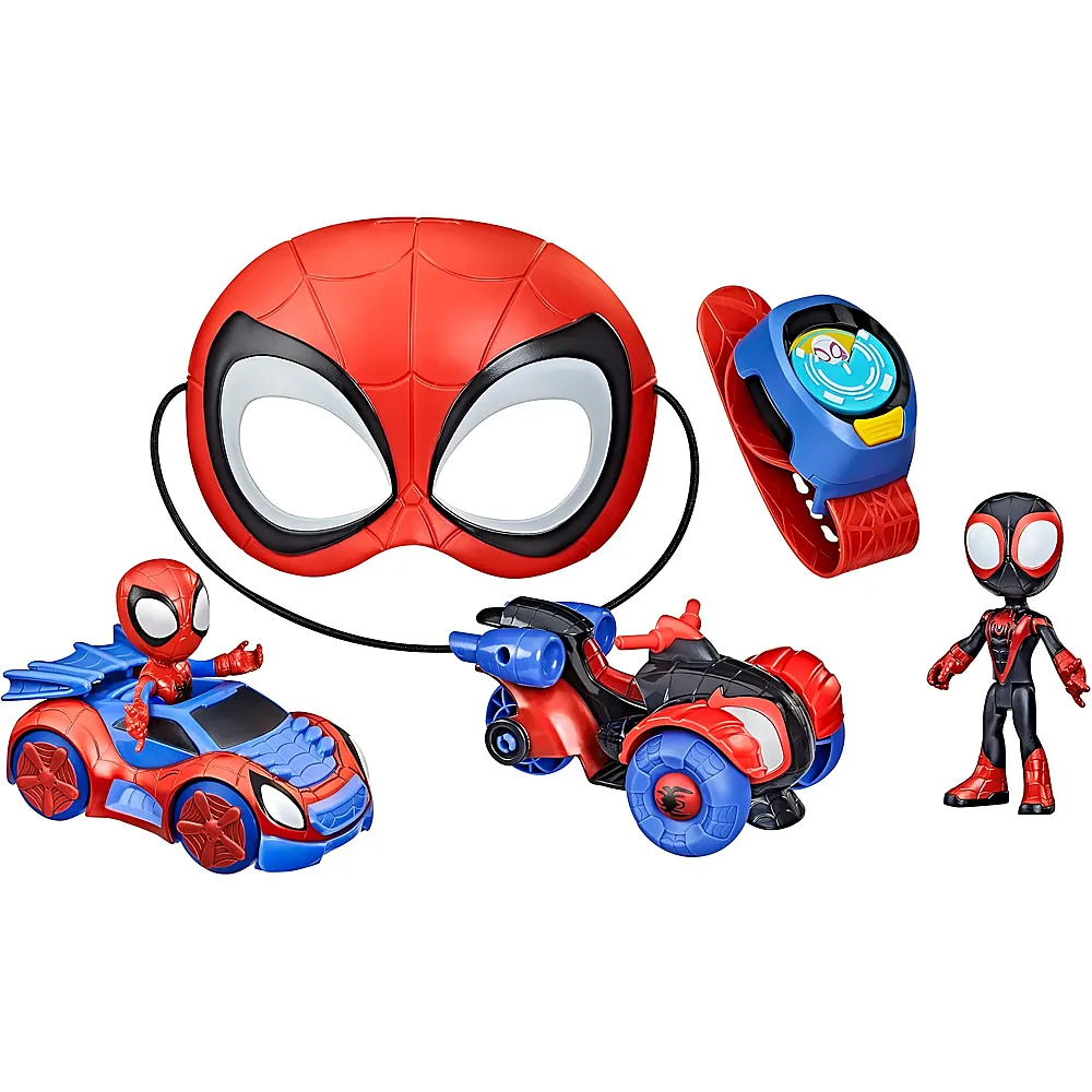Hasbro Spiderman Spidey Role Play Vehicle Bundle