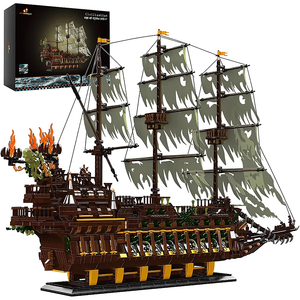 JMBricklayer Renaissance Flying Dutchman Ship 40101