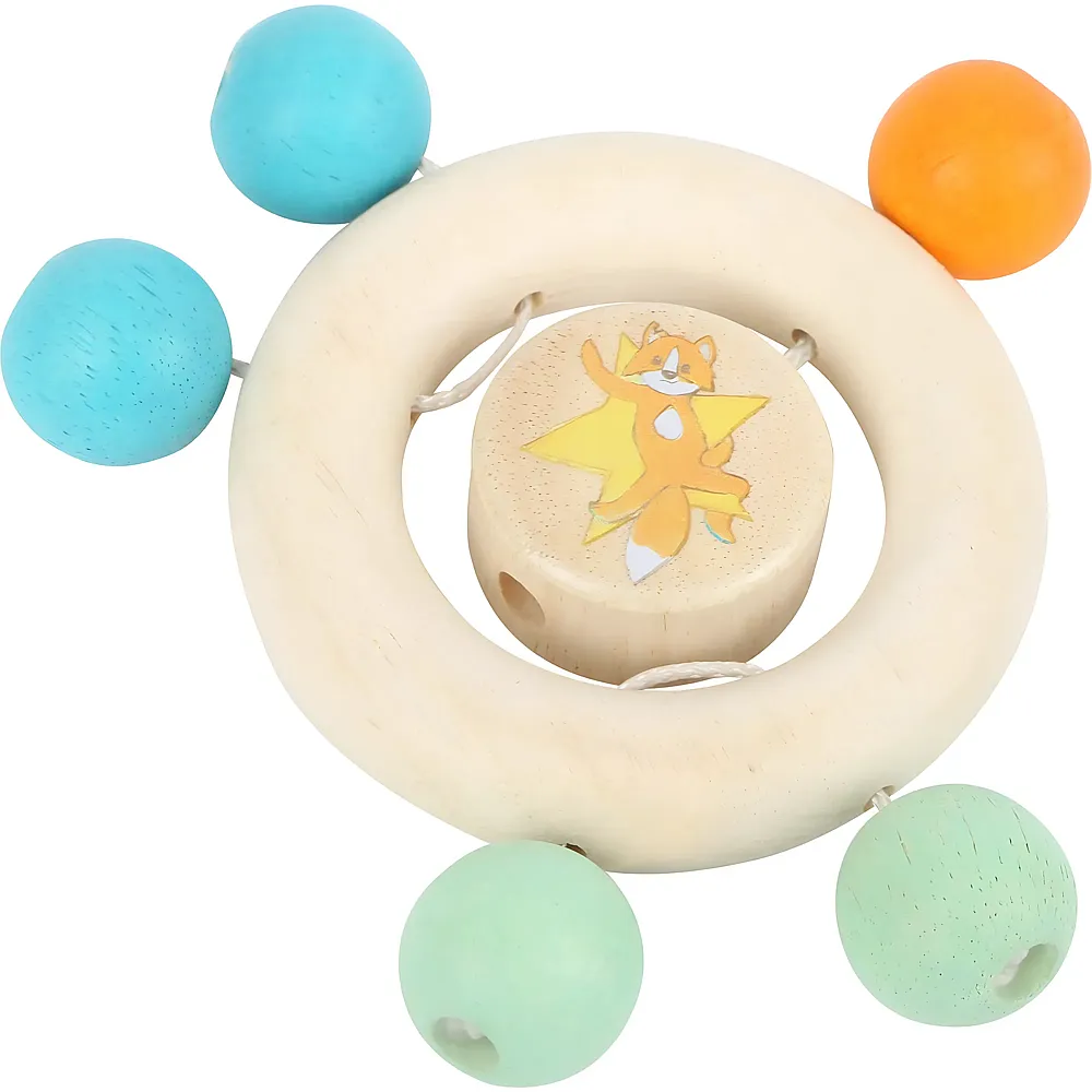 small foot Greifring mit Perlen Lex