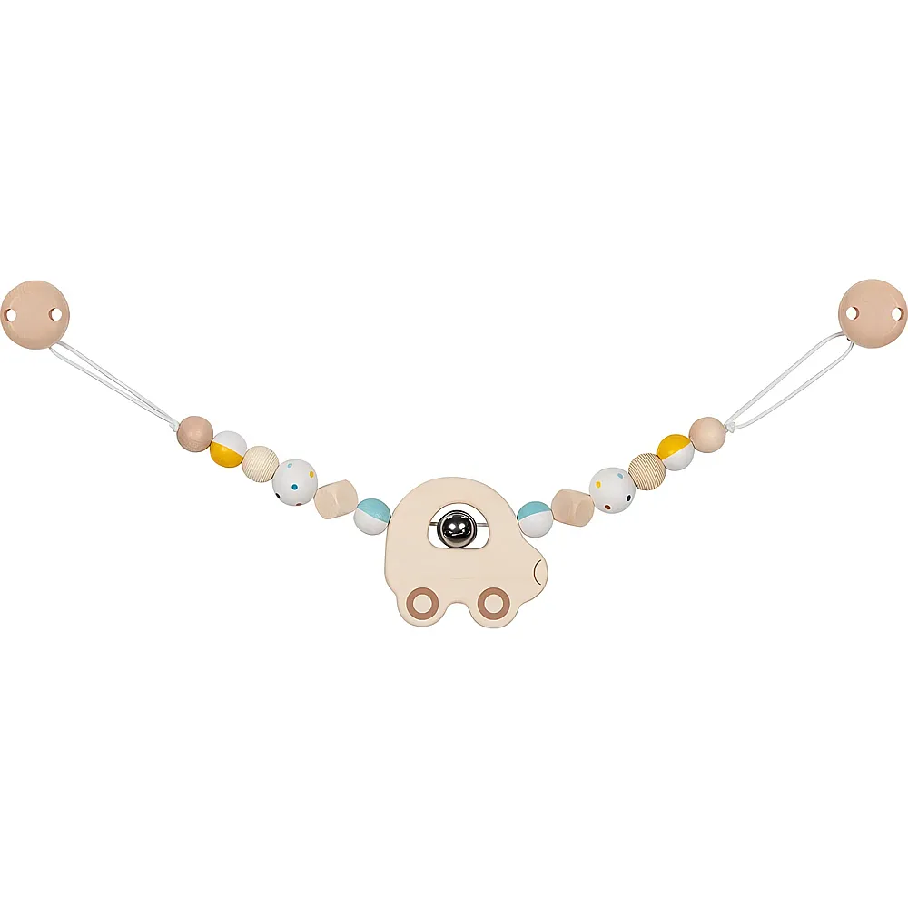 meinspielzeug - Goki Baby Kinderwagenkette Auto 40cm | Kinderwagenketten