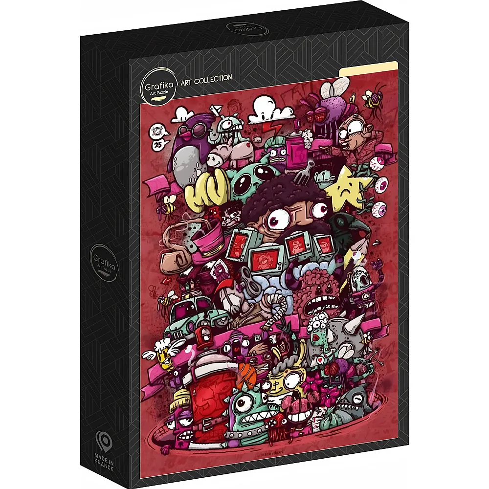 Grafika Puzzle Art Collection Illustrierte Delirien - 1000 Teile