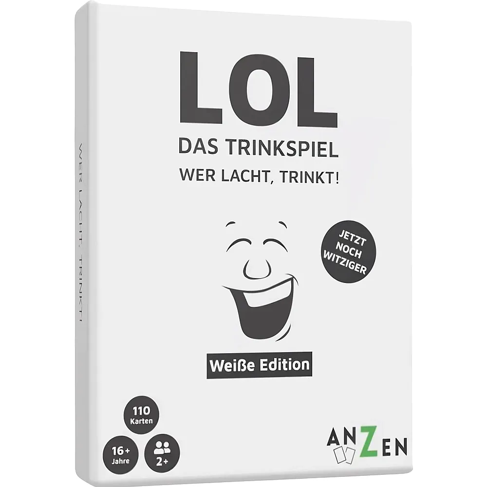 Anzen Spiele Spiele LOL - Das Trinkspiel - Weisse Edition - Partyspiele
