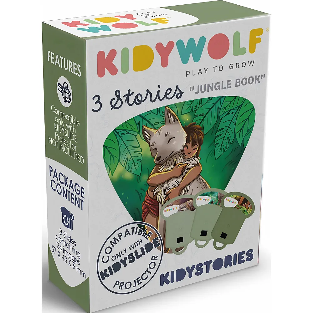 Kidywolf Bildscheiben zu Taschenlampe Dschungel