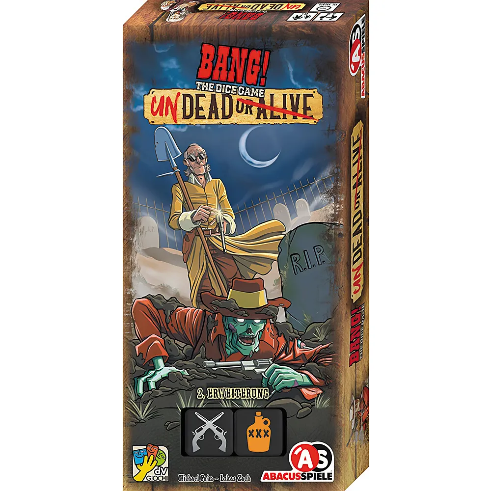 Abacus Spiele BANG The Dice Game - 2. Erweiterung - Undead or Alive