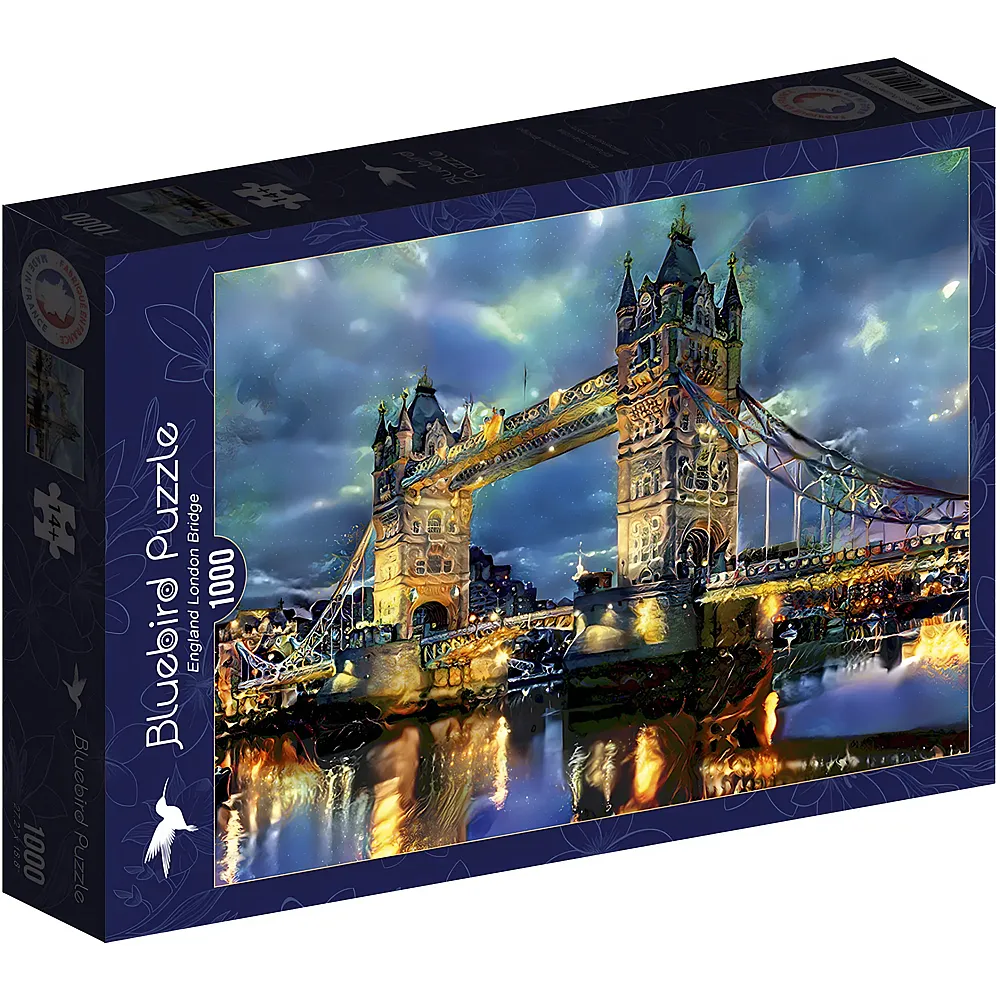 Bluebird Puzzle Gavidia Pedro Tower Bridge, England London Bridge 1000Teile