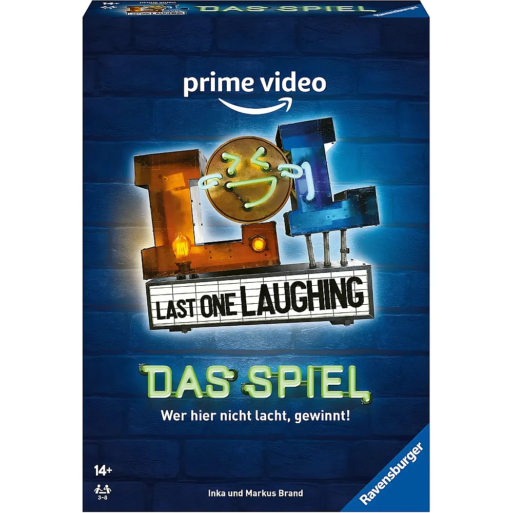 Ravensburger Spiele Last One Laughing - Das Partyspiel zur Show