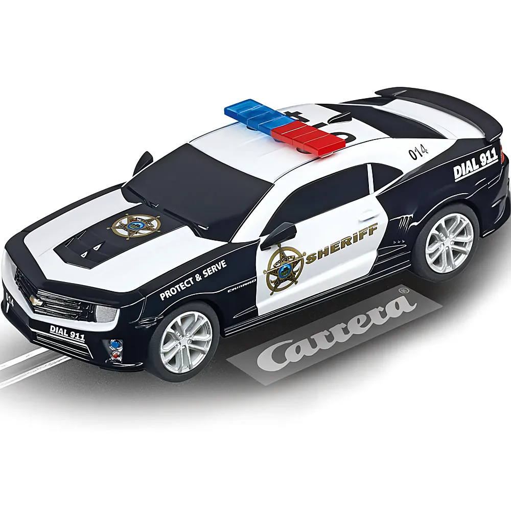 Carrera Go Chevrolet Camaro Sheriff | Rennbahn Fahrzeuge