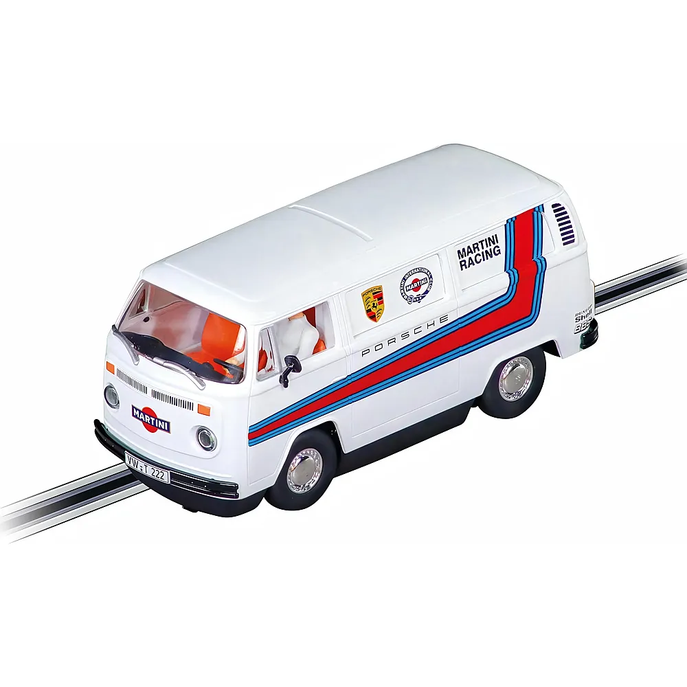 meinspielzeug - Carrera Digital 132 VW Bus T2b Martini Racing | Rennbahn Fahrzeuge