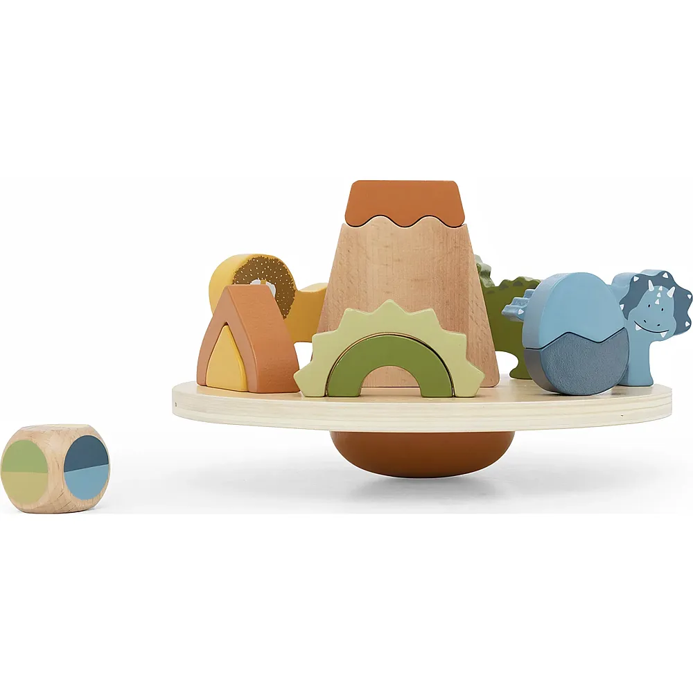 Trixie Holz Balancierspiel Dino-Abenteuer