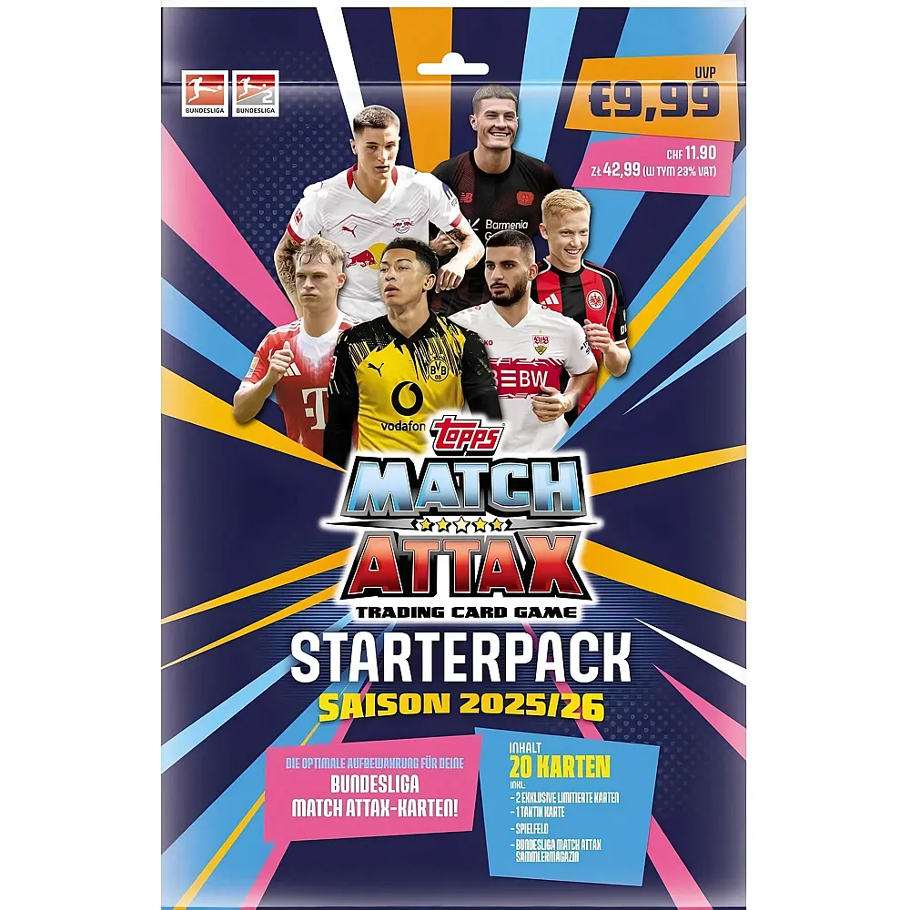 Topps Match Attax Bundesliga 2025/26 Starterpack