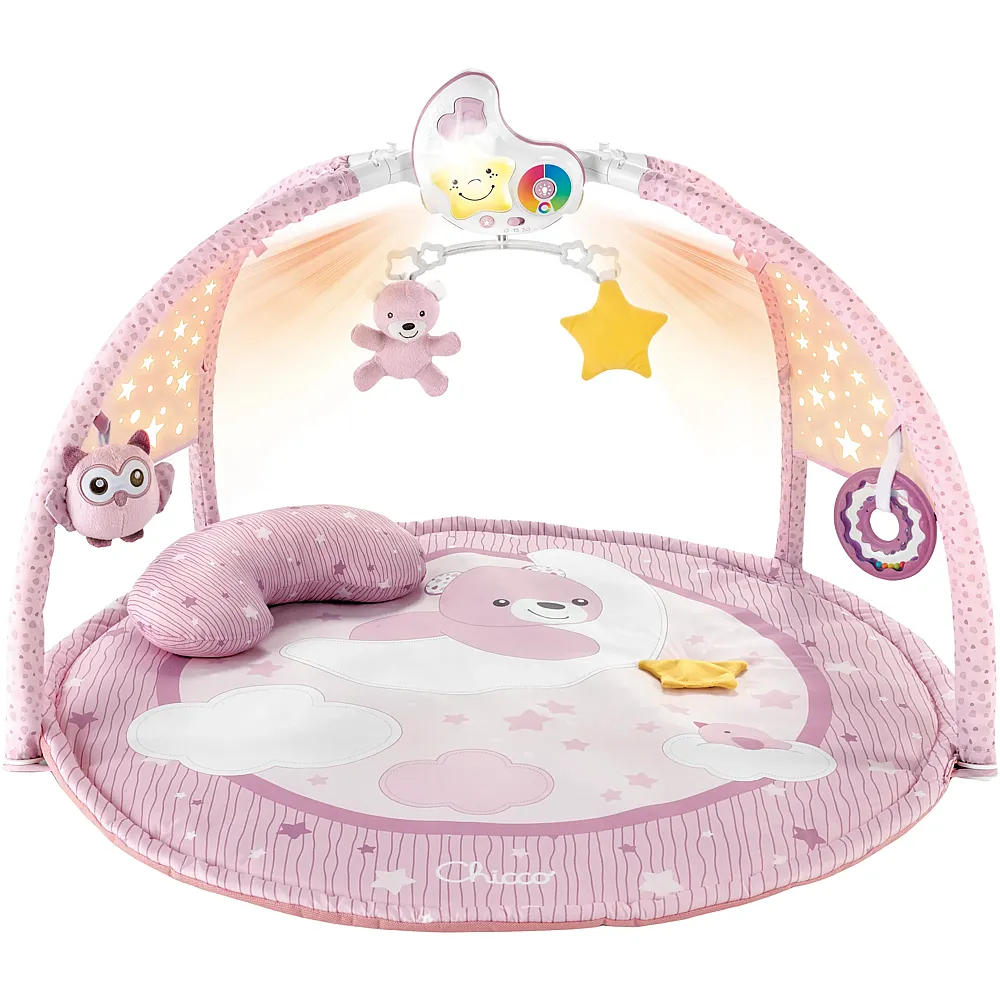 Chicco Krabbeldecke mit Spielbogen Gym Pink