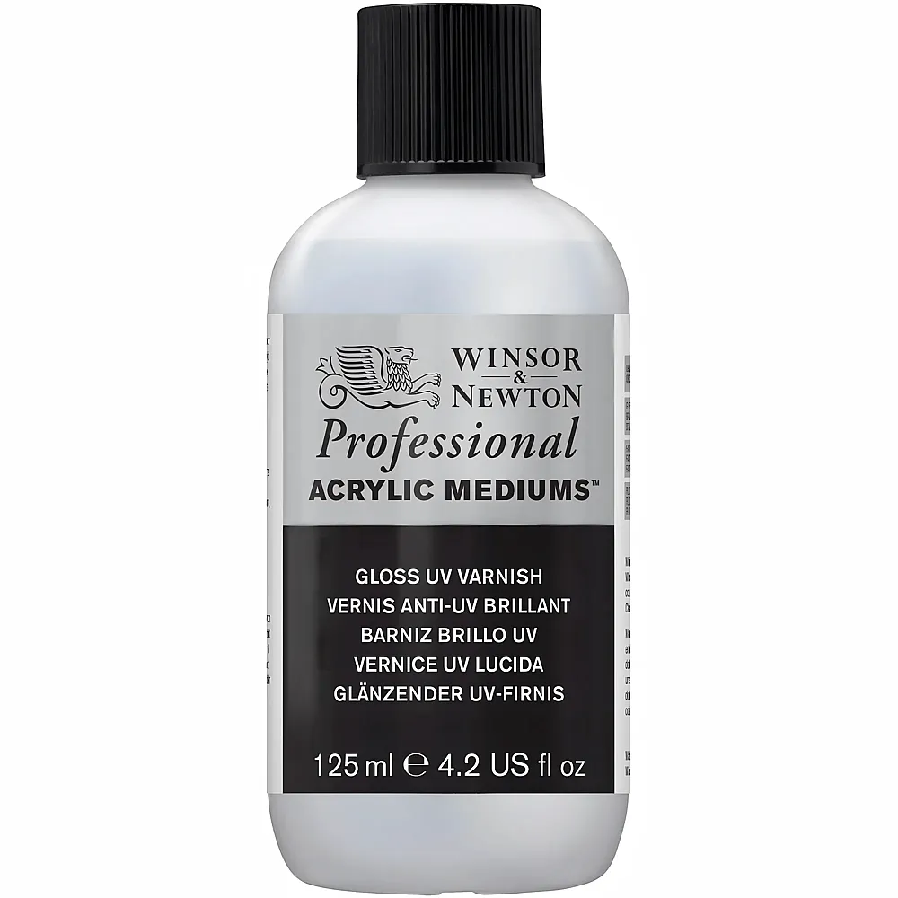 meinspielzeug - Winsor & Newton W&n Prof. Acryl Malmittel Uv-firnis Glnzend 125ml Flasche