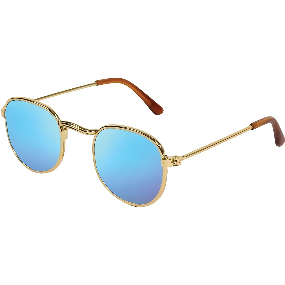 Heless Puppen-Sonnenbrille gold, blau verspiegelt