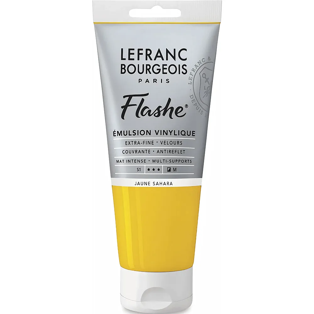 Lefranc Bourgeois Lfb Flashe Acryl 80ml Tube Saharagelb - Suche