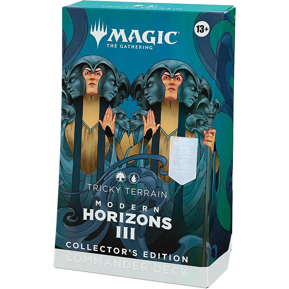 Magic The Gathering Modern Horizons 3 Commander Deck - Tricky Terrain - Englisch - Sammelkarten TCG