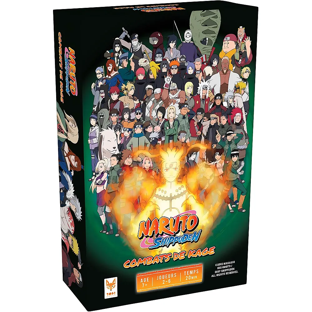 Topi Games Naruto Shippuden Combats de Kage - Franais