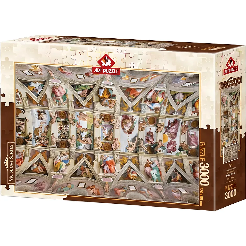 Art Puzzle Die Sixtinische Kapelle - 3000 Teile